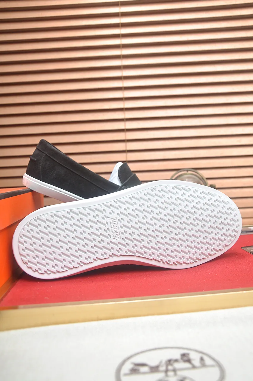 Men's shoes💰540💶[HERMES] (cowhide lining)🍀Italian top luxury🍀He does not pursue novel styles and gorgeous colors, but attracts the favor of successful men with his flawless, elegant and classic style. Formal leather shoes This very comfortable, simple and stable style allows you to easily match any style! The pattern is absolutely 1:1 refined from the original case, and we strive for excellence in materials, imported cowhide + cowhide lining💪💪💪extraordinary texture👍! .Code number: 39-45 (45 customized)